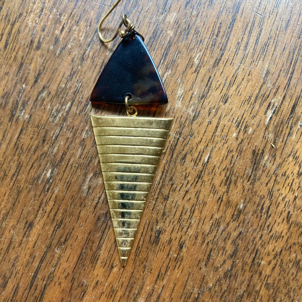 Triangle Dangly Earings